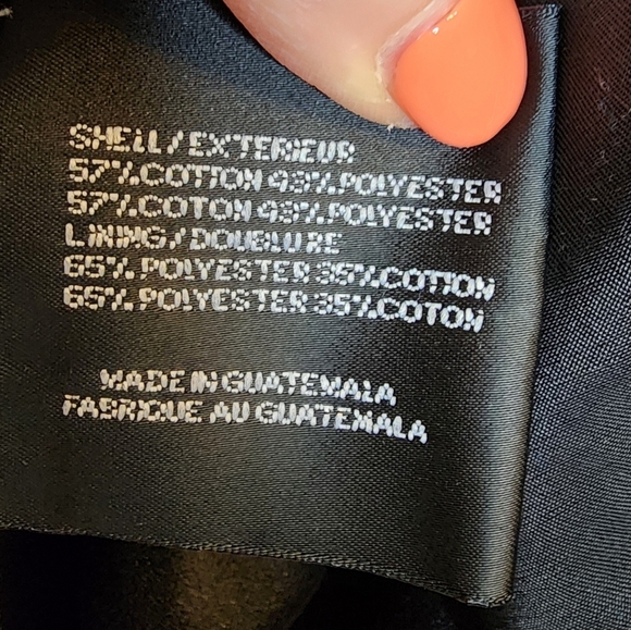 Dkny Black Trench Coat Classic Tailored Design Double Breasted Military Zippers - Picture 12 of 16